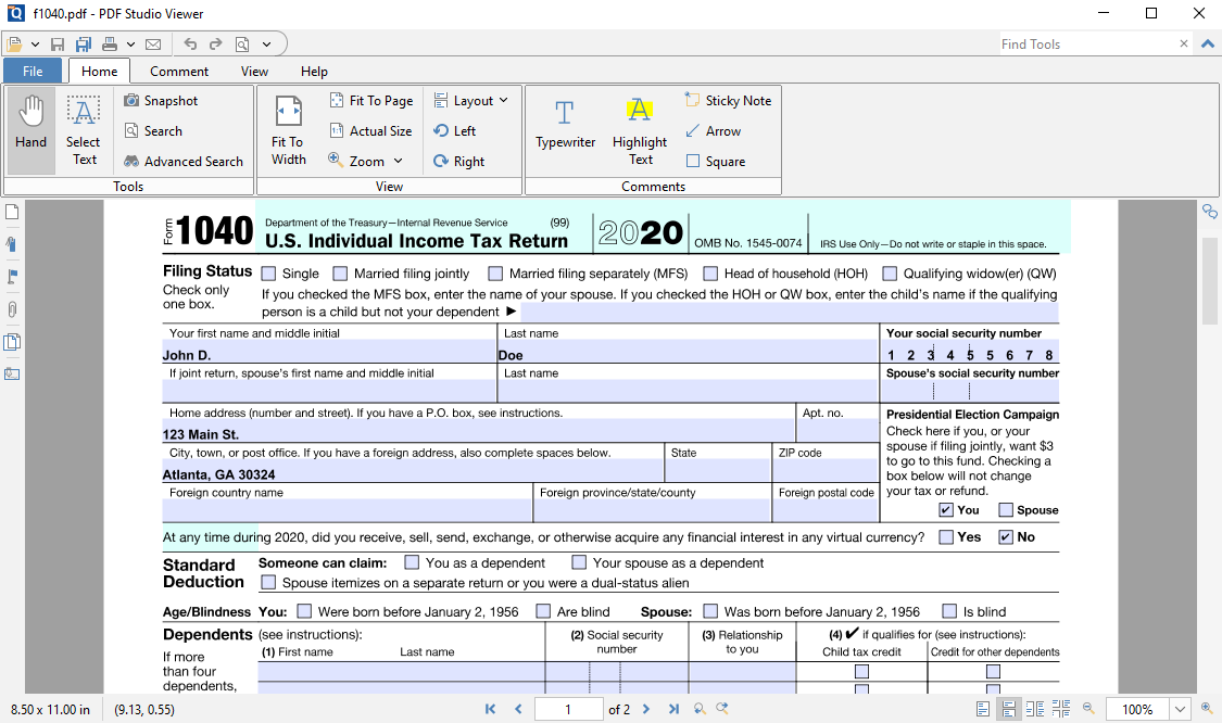 PDF Studio Viewer for Linux screenshot