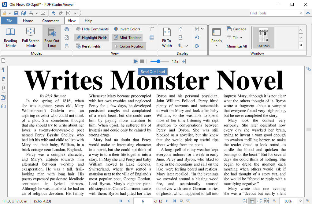 PDF Studio Viewer for Linux screenshot