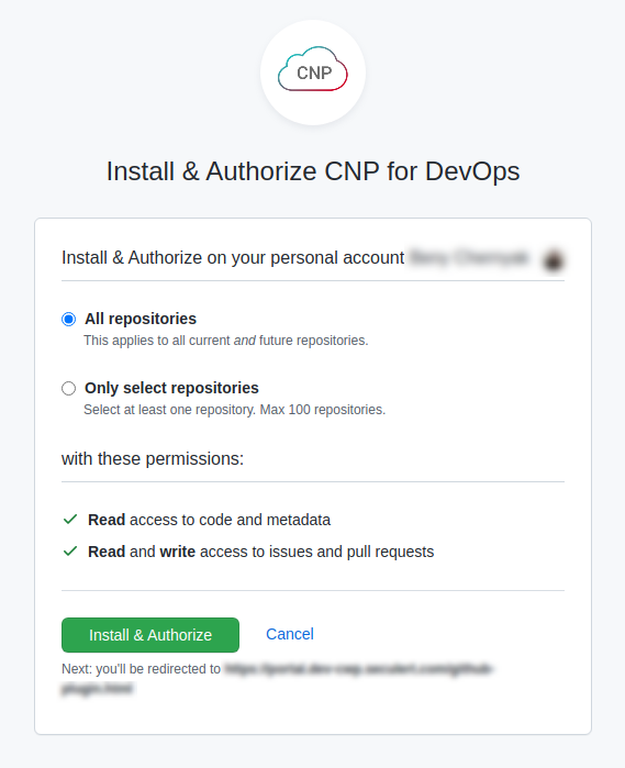 CNP for DevOps screenshot