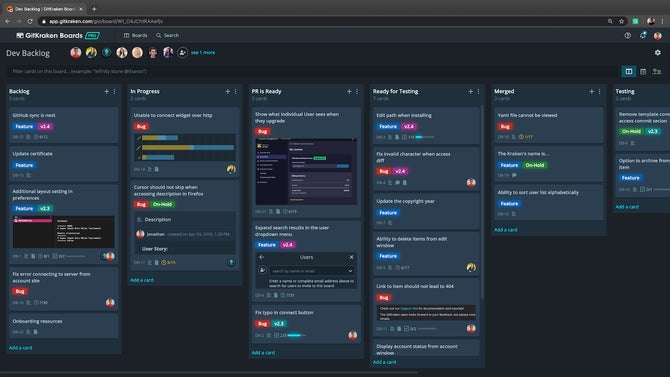 GitKraken Boards · GitHub Marketplace · GitHub