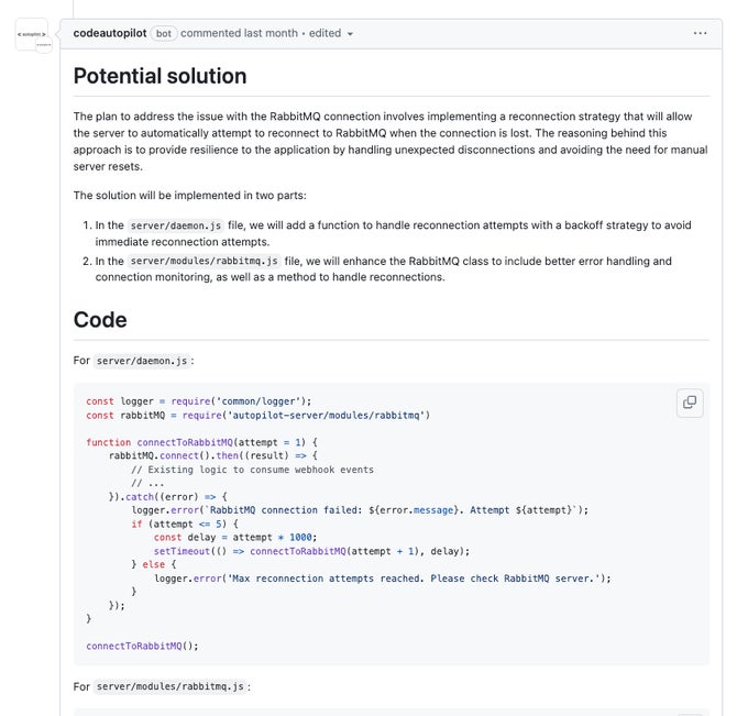 Code Autopilot · GitHub Marketplace · GitHub