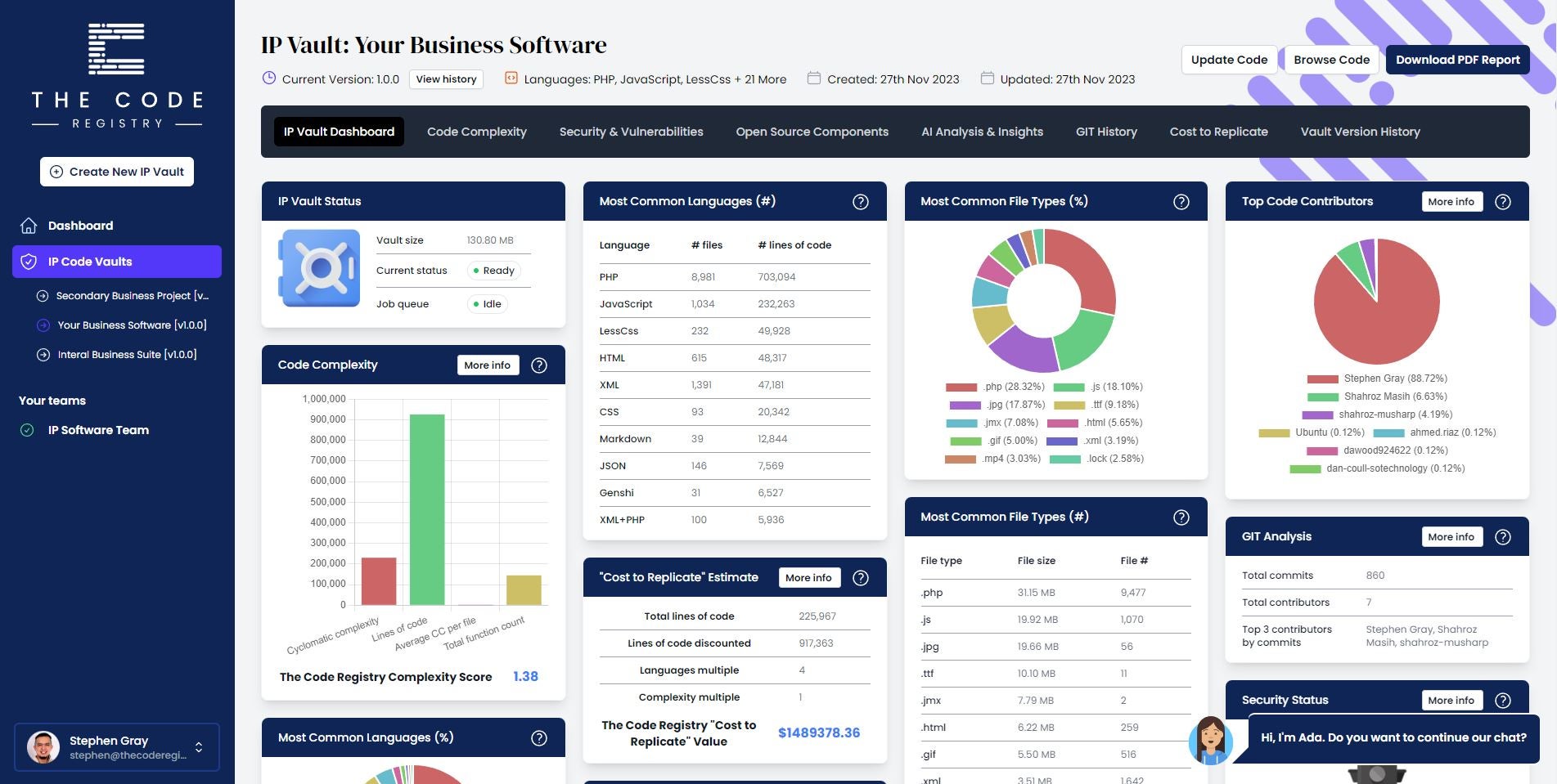 Code Vault Sync screenshot