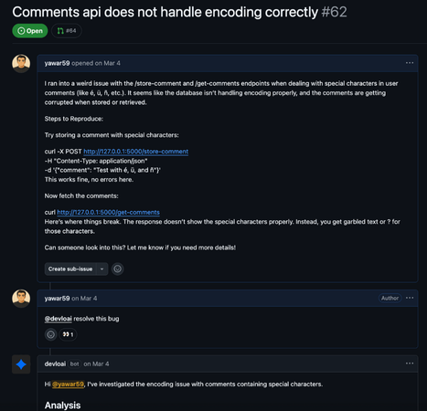 devloai screenshot