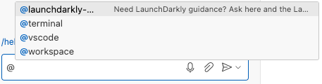 LaunchDarkly for GitHub Copilot screenshot