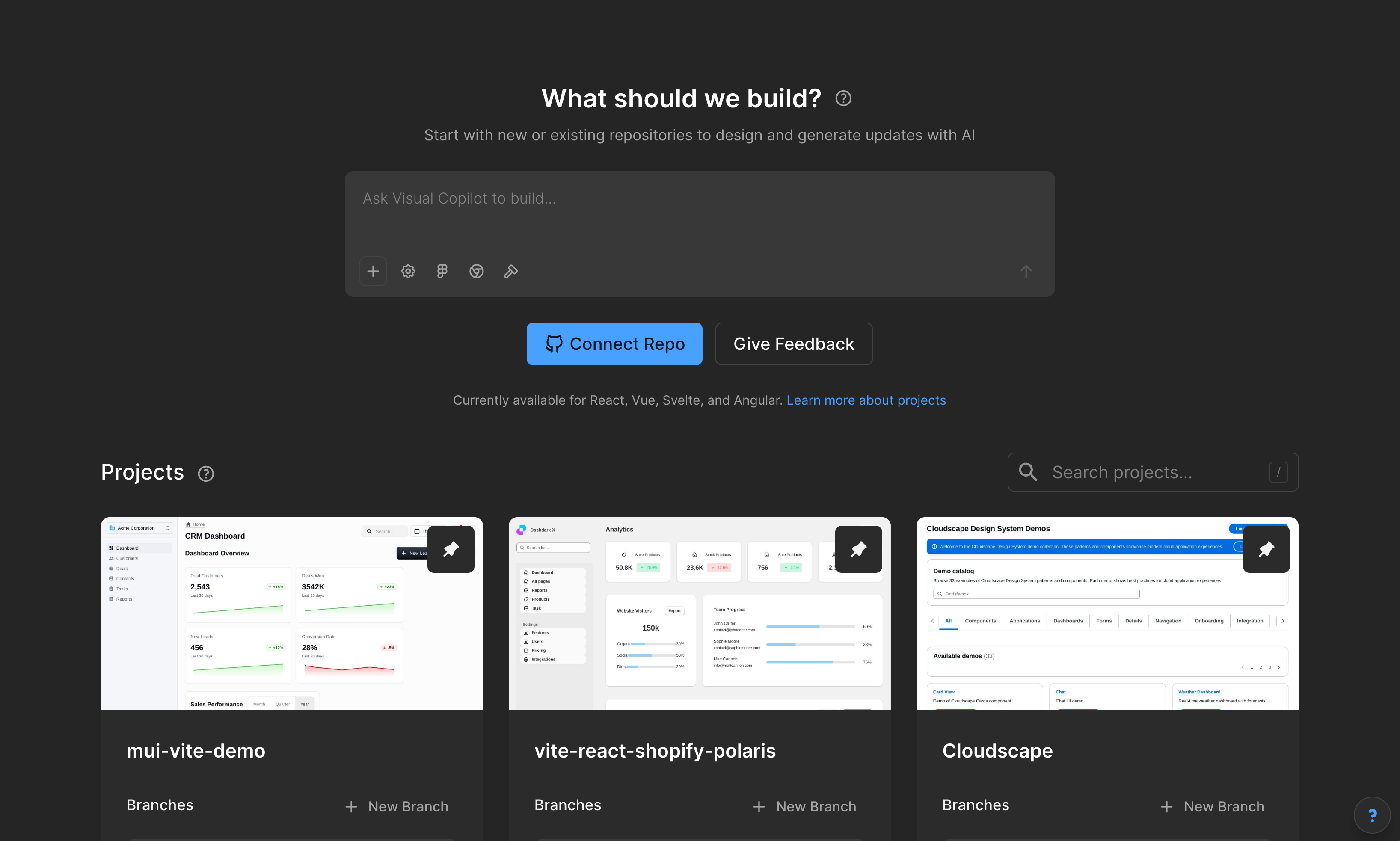 Builder.io Integration screenshot