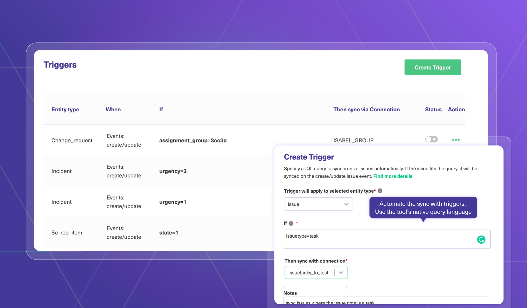 Exalate AI-Assisted Two-Way Issue Sync [Jira, ServiceNow, Azure DevOps, Zendesk, Salesforce & More] screenshot