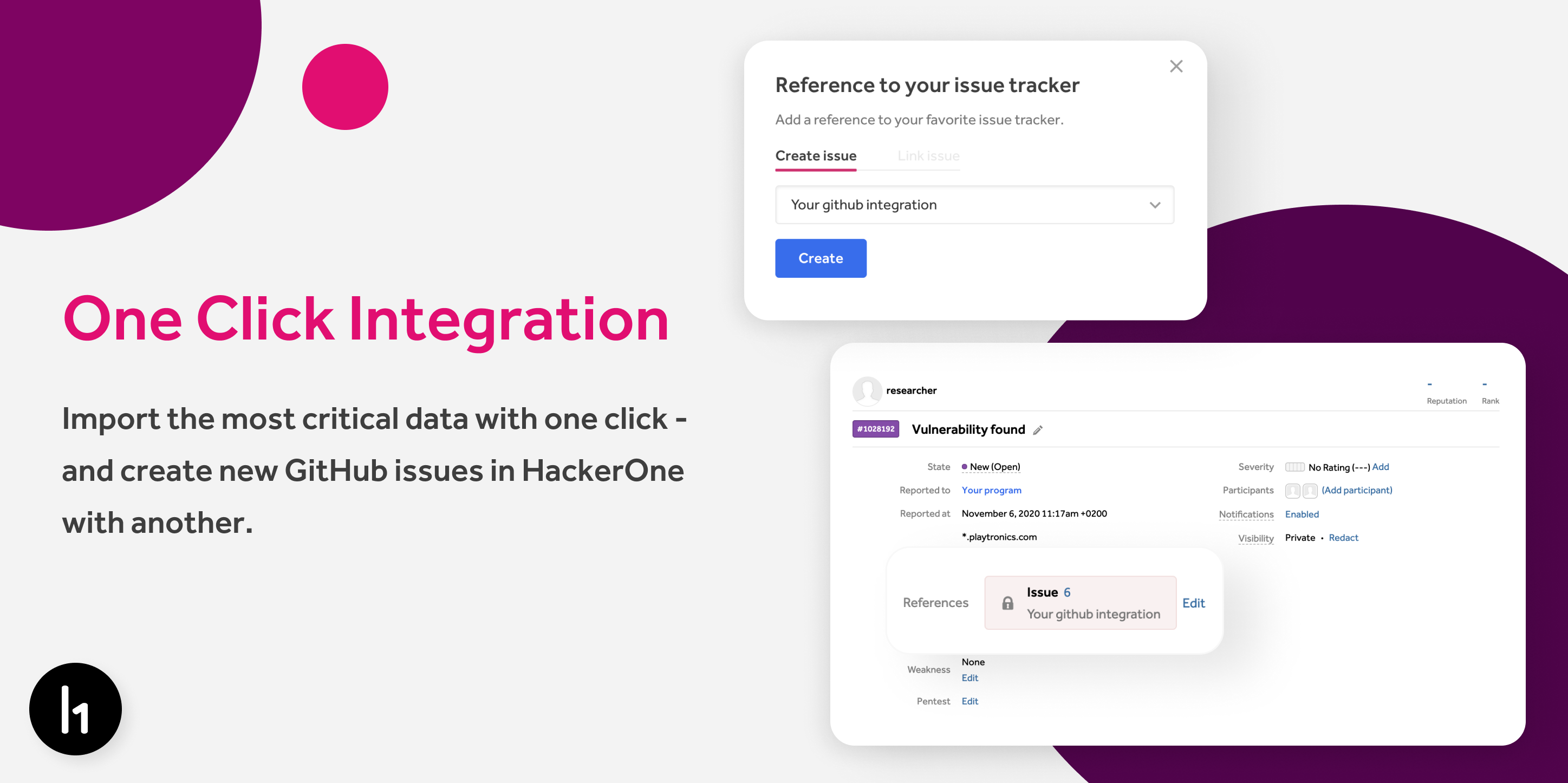 HackerOne for GitHub screenshot