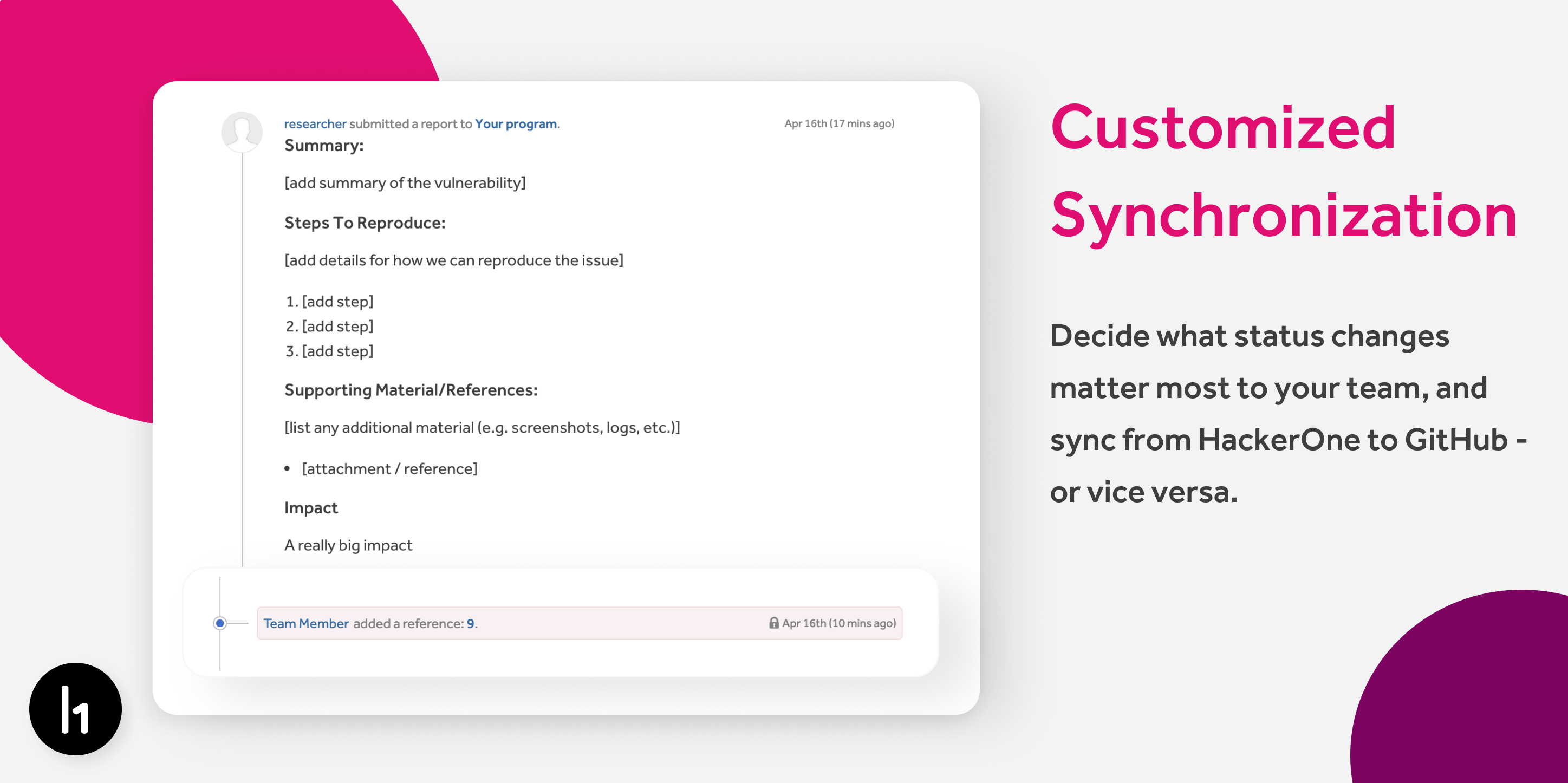 HackerOne for GitHub screenshot